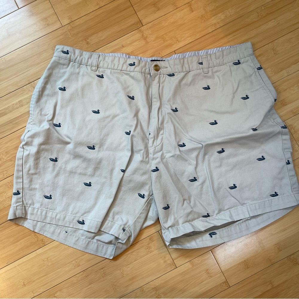 Southern Marsh - Regatta Short with Printed Ducks - 6in. Flat - Size 42